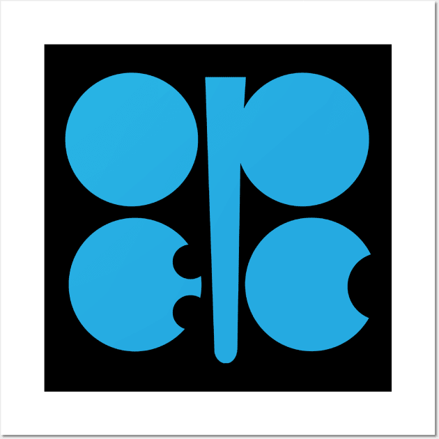 OPEC Wall Art by Wickedcartoons